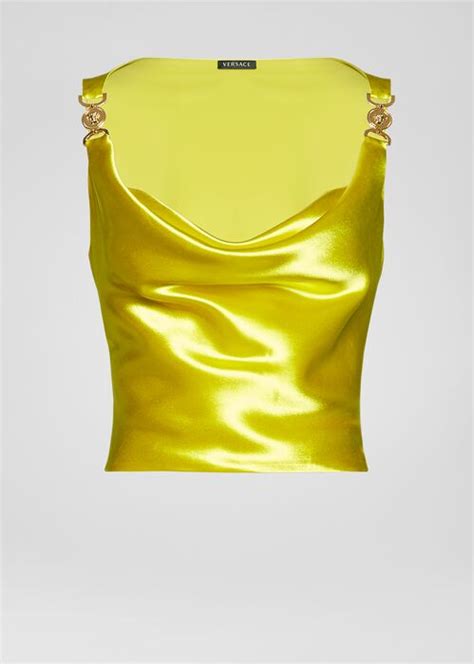 versace bandeau top|versace tops for women.